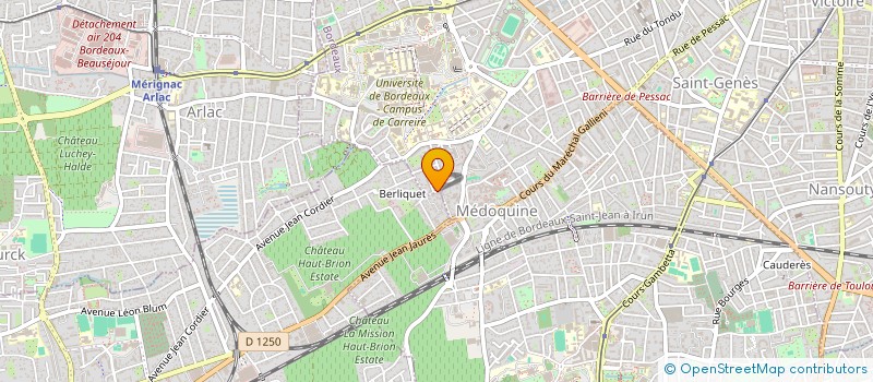 localisation de l'entreprise EQUITE  BORDEAUX