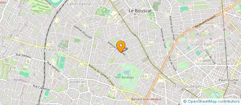 localisation de l'entreprise EQUITY  BORDEAUX