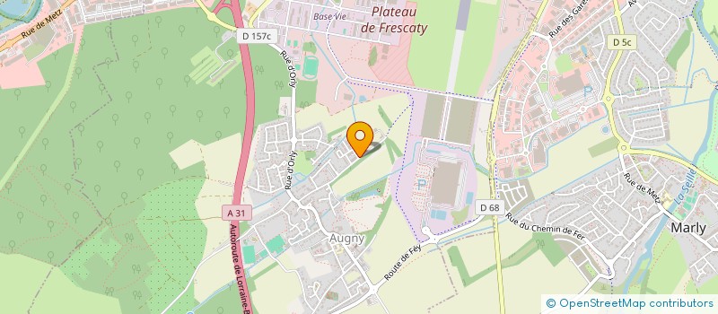 localisation de l'entreprise EQUIVITAL  AUGNY