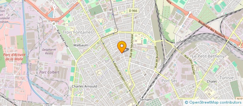 localisation de l'entreprise EQUIVIVA RSE à REIMS