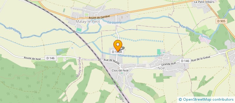 localisation de l'entreprise EQUIWORLD  NOE