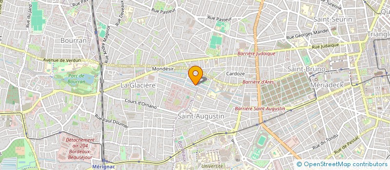 localisation de l'entreprise EQUO CHAIN à MERIGNAC
