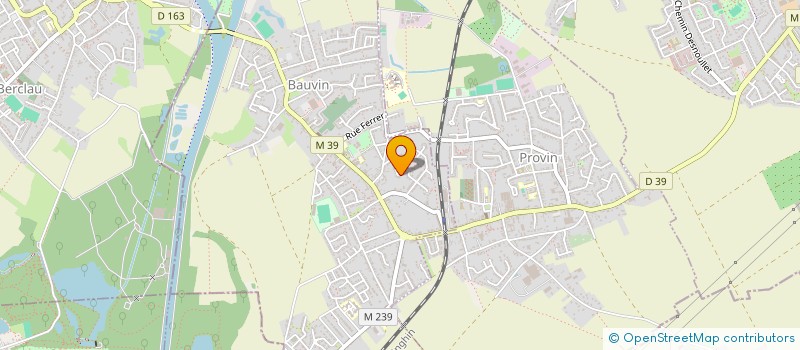 localisation de l'entreprise EQUO IMMOBILIER & PATRIMOINE  BAUVIN