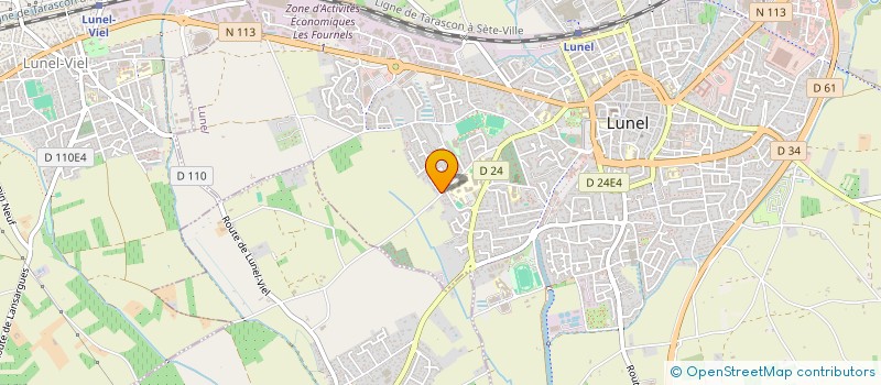 localisation de l'entreprise EQUUS D OC à LUNEL
