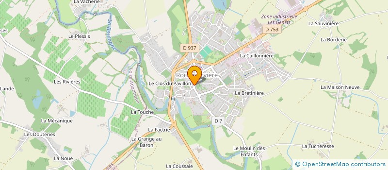 localisation de l'entreprise ER-504-B  ROCHESERVIERE