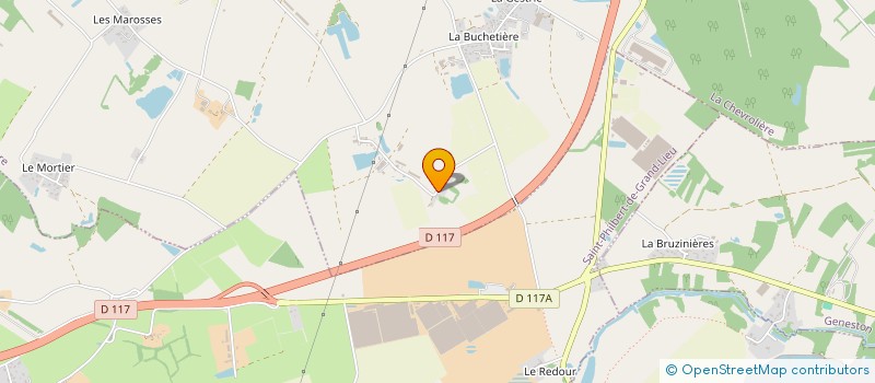 localisation de l'entreprise ER.ABITA  LA CHEVROLIERE