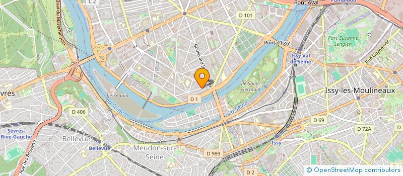 localisation de l'entreprise ER AUDIOVISUEL à BOULOGNE-BILLANCOURT