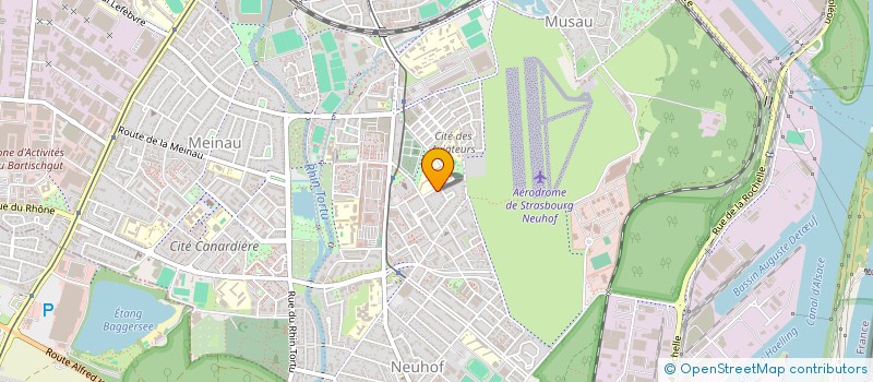 localisation de l'entreprise ER BATIMENT SASU  GERSTHEIM