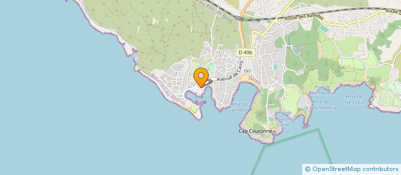 localisation de l'entreprise ER CONCEPT à MARTIGUES