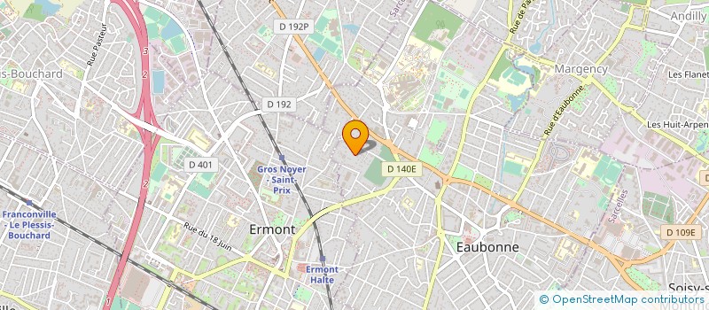 localisation de l'entreprise ER CONSEIL à EAUBONNE