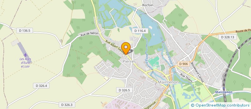 localisation de l'entreprise ER CONSEILS à PIERRES