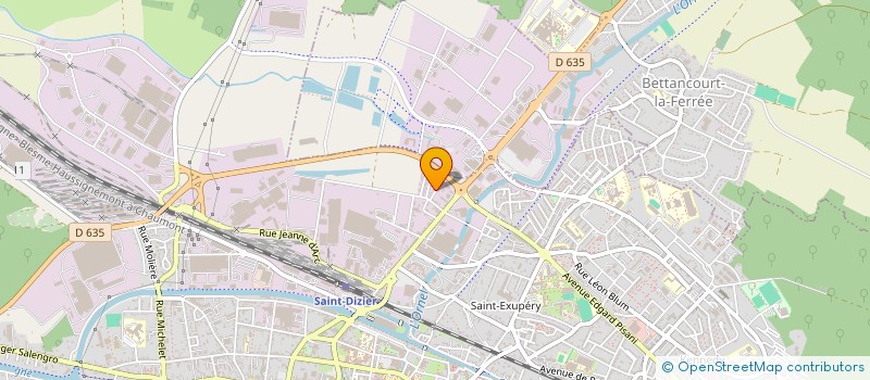 localisation de l'entreprise ER CONSTRUCTION RENOV à SAINT-DIZIER