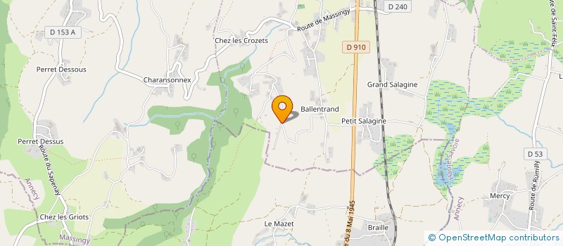 localisation de l'entreprise ER CONSULT  BLOYE