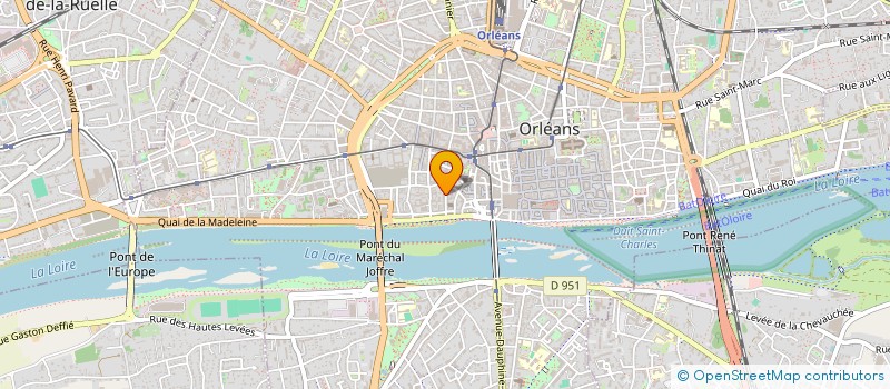 localisation de l'entreprise ER EVENT CREATIVE DESIGN à ORLEANS
