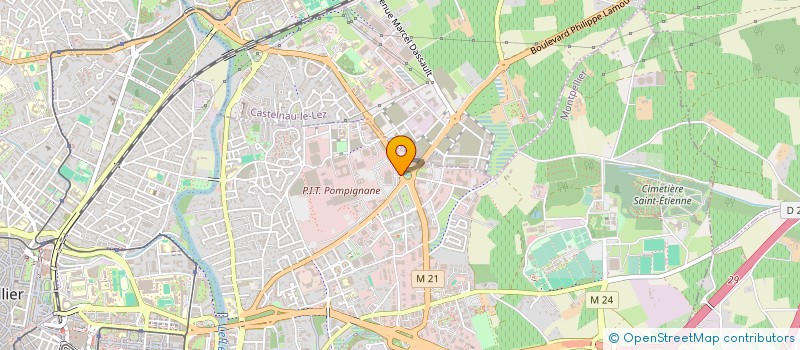 localisation de l'entreprise ER - EXPERTISE RADIOLOGIE à MONTPELLIER