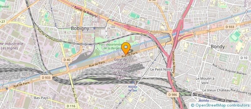 localisation de l'entreprise ER-EY  BOBIGNY