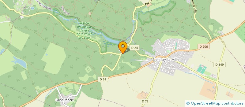localisation de l'entreprise ER FINANCES à CERNAY-LA-VILLE