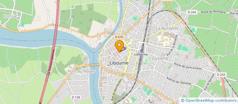 localisation de l'entreprise ER FRENCHY à LIBOURNE