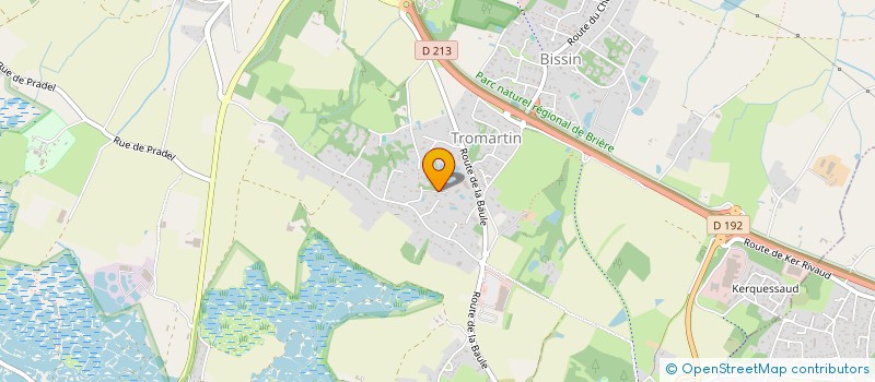 localisation de l'entreprise ER GODAEREG  GUERANDE