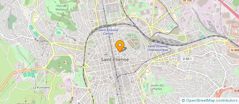 localisation de l'entreprise ER LJ IMMO  SAINT-ETIENNE