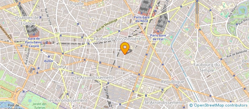 localisation de l'entreprise ER MEL  PARIS