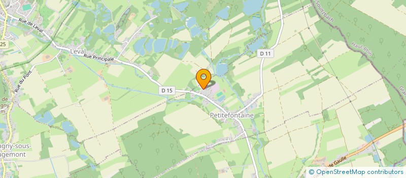 localisation de l'entreprise ER PAYSAGES SERVICES à PETITEFONTAINE