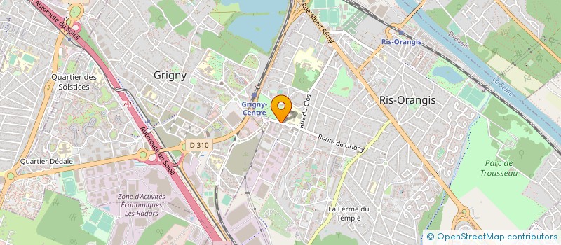 localisation de l'entreprise ER-SEZ à RIS-ORANGIS