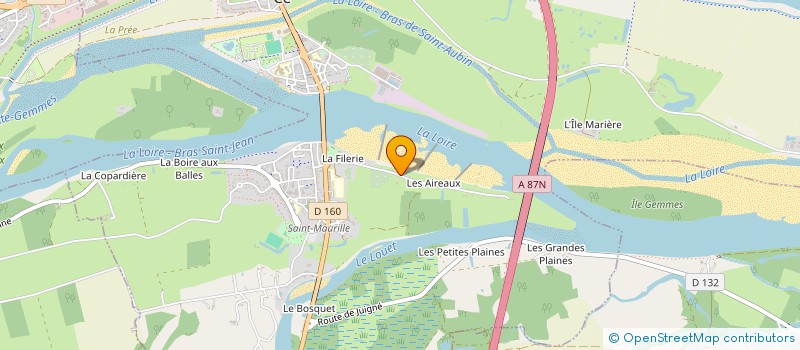 localisation de l'entreprise ER'TRADE à LES PONTS-DE-CE