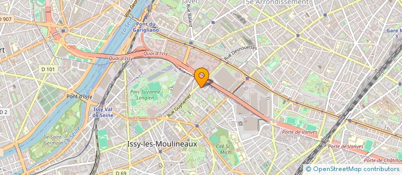 localisation de l'entreprise ER-WATT ELECTRICITE à ISSY-LES-MOULINEAUX