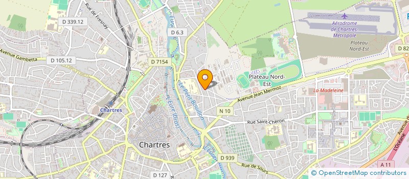 localisation de l'entreprise ER2G à CHARTRES