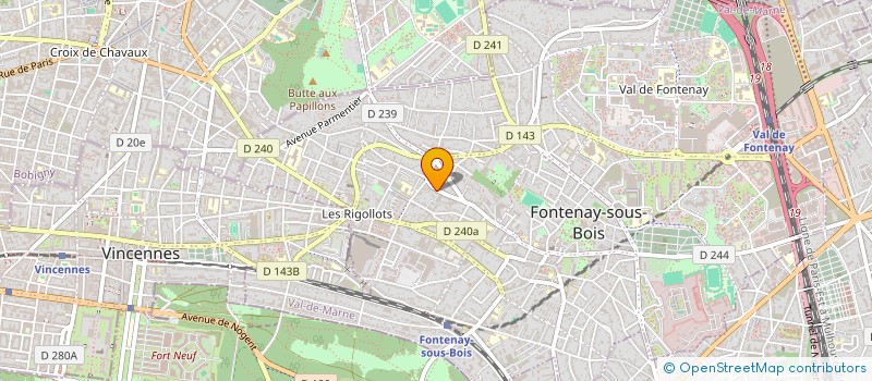localisation de l'entreprise ER62BP à FONTENAY-SOUS-BOIS