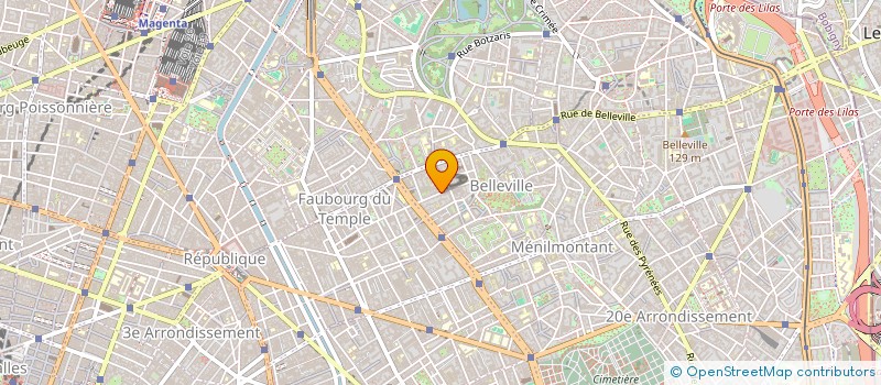 localisation de l'entreprise ERA  PARIS