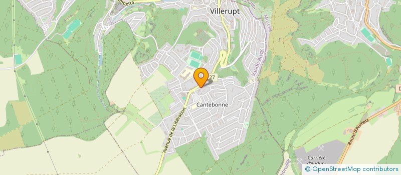 localisation de l'entreprise ERA  VILLERUPT