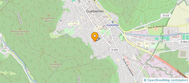 localisation de l'entreprise ERA  ILLZACH