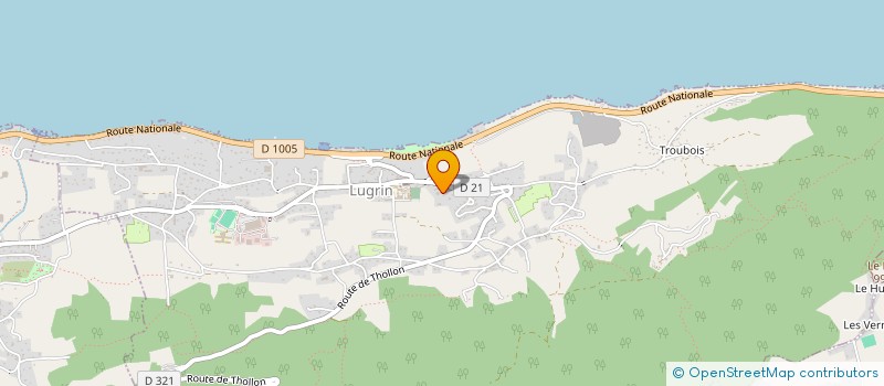 localisation de l'entreprise ERA  LUGRIN