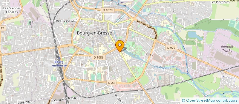 localisation de l'entreprise ERA - AGENCE IMMOBILIERE DE BROU à BOURG-EN-BRESSE