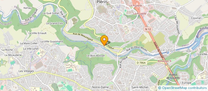localisation de l'entreprise ERA AUTOMOBILES à PLERIN