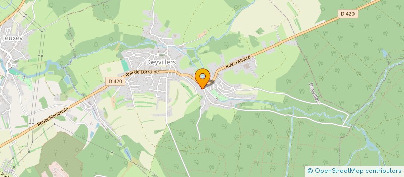 localisation de l'entreprise ERA BAT  DEYVILLERS