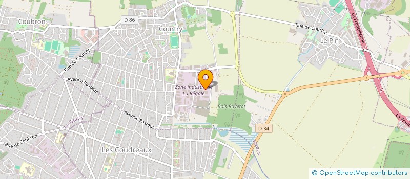 localisation de l'entreprise ERA ENGINEERING à AULNAY-SOUS-BOIS