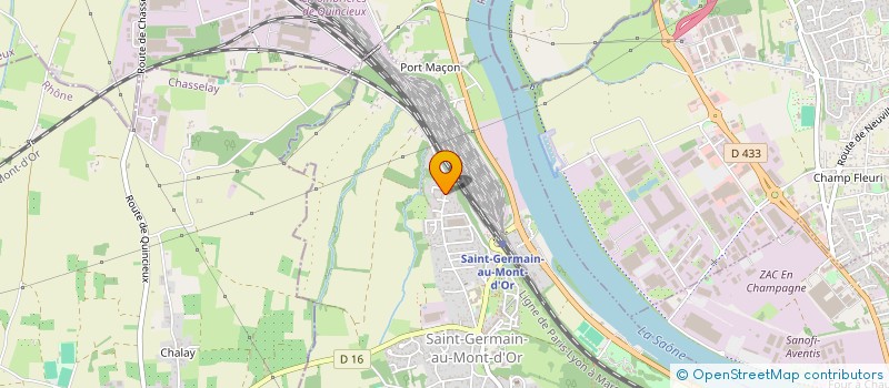 localisation de l'entreprise ERA IMMO  SAINT-GERMAIN-AU-MONT-D'OR