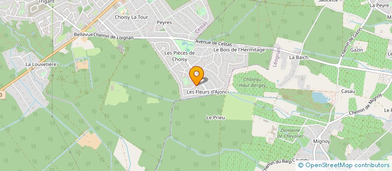 localisation de l'entreprise ERA-NOVA  CESTAS