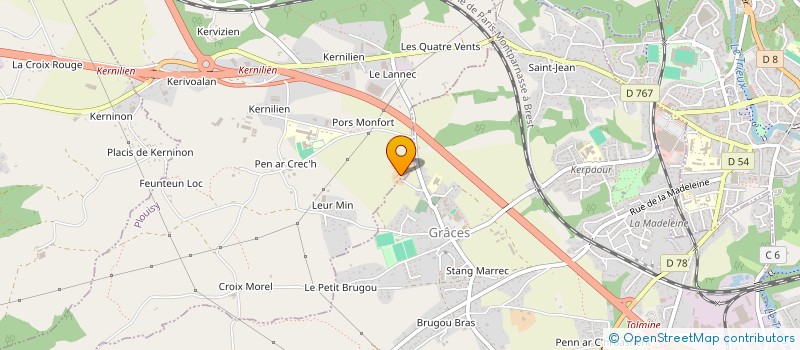 localisation de l'entreprise ERA PERENNES à PLOUISY