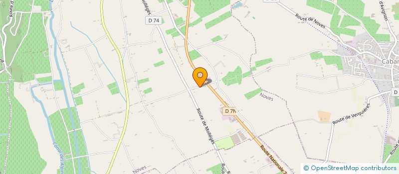 localisation de l'entreprise ERA SUD GROUPE  NOVES