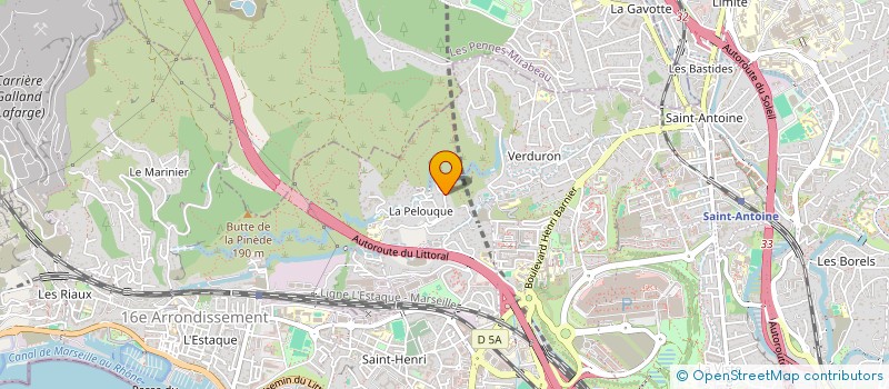 localisation de l'entreprise ERABLE à MARSEILLE