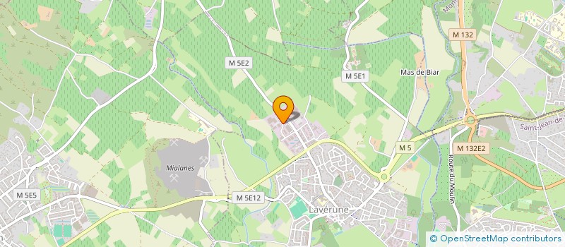 localisation de l'entreprise ERAC - ELECTRICITE REGIONALE ASSISTANCE CAVADORE à LAVERUNE