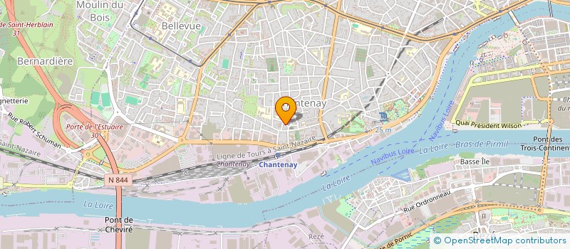 localisation de l'entreprise ERADICATE  NANTES