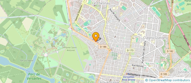 localisation de l'entreprise ERAG à ANTONY