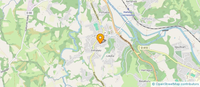 localisation de l'entreprise ERAGINKORTASUNA  LARRESSORE