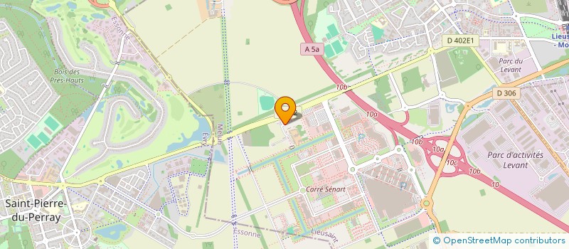 localisation de l'entreprise ERAGNY ROSE DES VENTS  LIEUSAINT