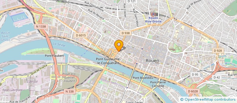 localisation de l'entreprise ERAKIS à ROUEN